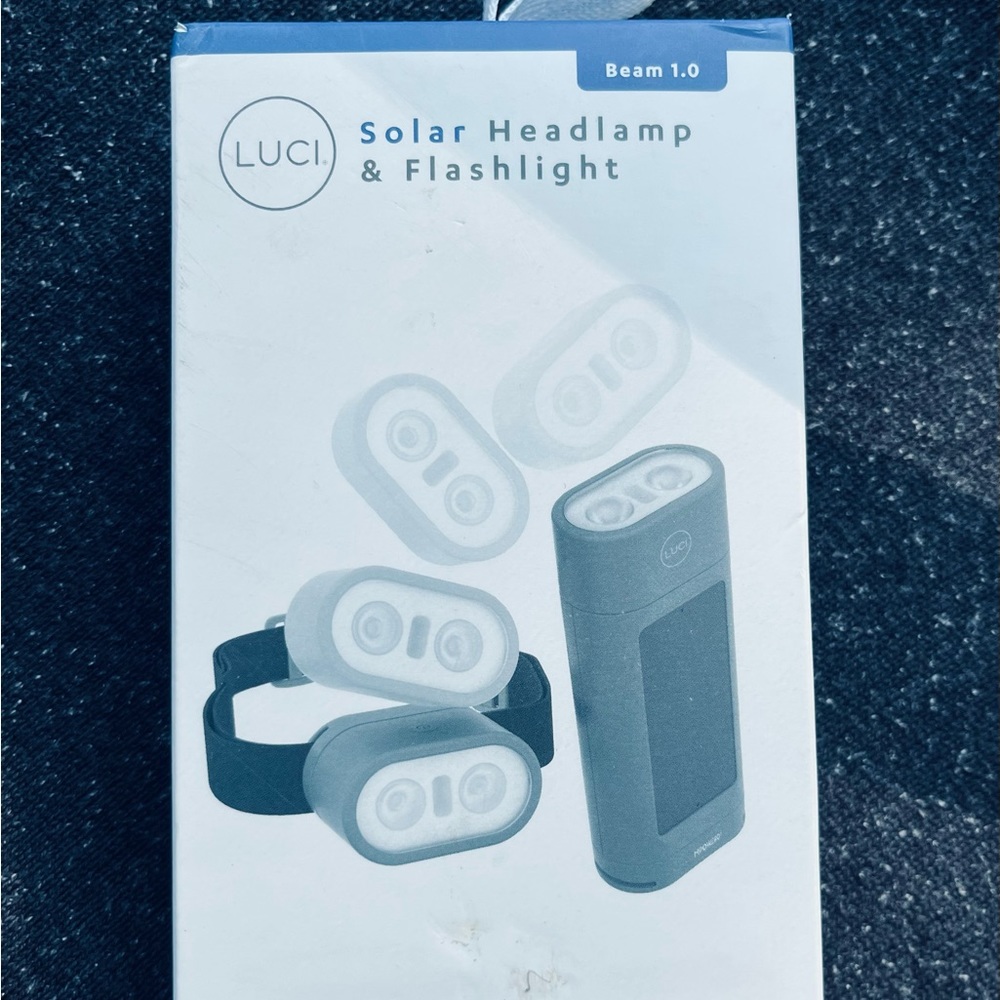 LUCI - Solar Headlamp & Flashlight